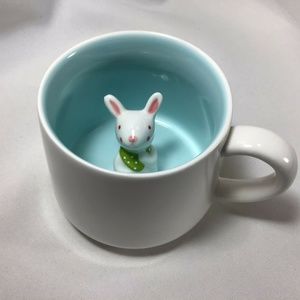 Peekaboo Rabbit Bunny Easter Coffee Tea 12 oz Mug